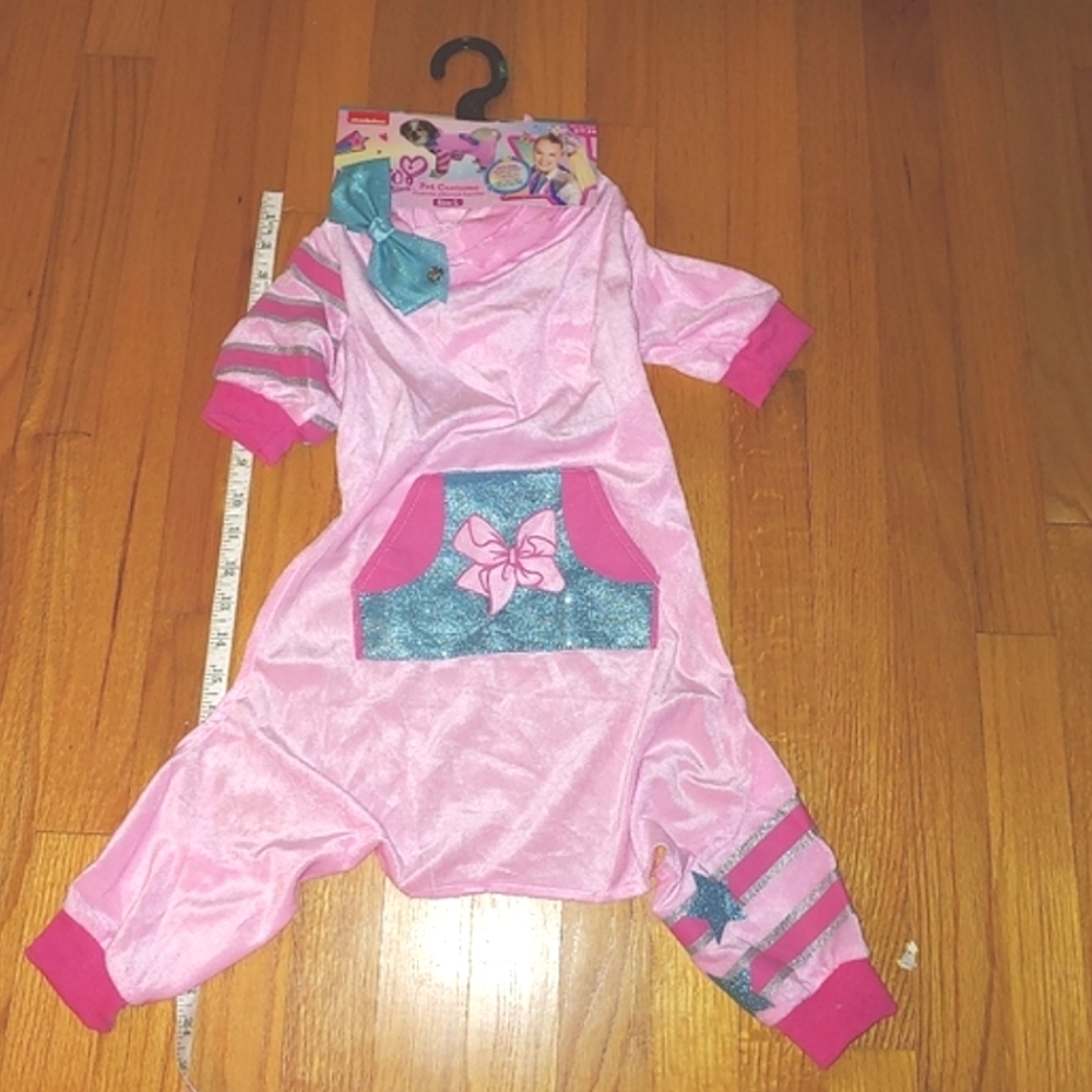 X-LARGE Jojo Siwa Dog Costume or Dog Pajamas X-LARGE Pink Jumpsuit